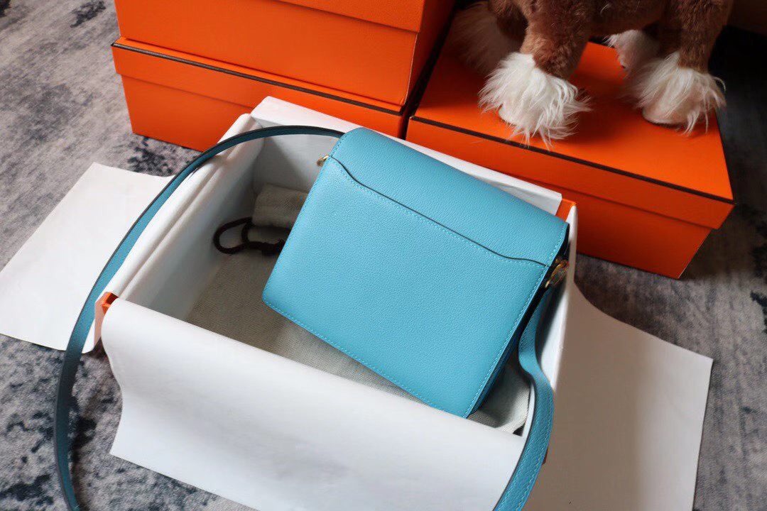 에르메스 룰리스18 노드블루 금장 에버컬러